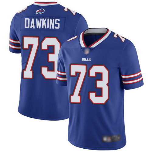 Men Buffalo Bills #73 Dion Dawkins Royal Blue Team Color Vapor Untouchable Limited Player NFL Jersey